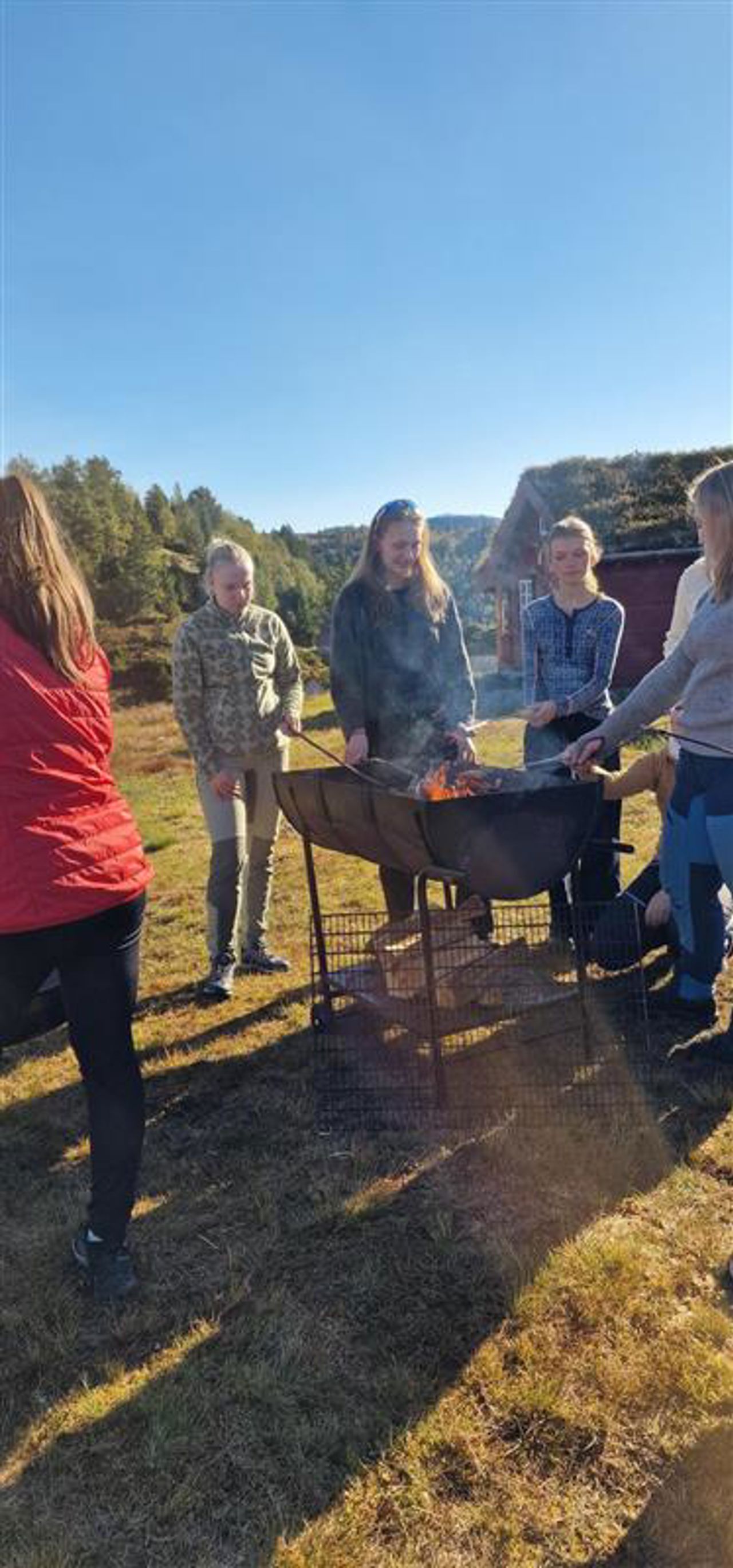 Meir grilling